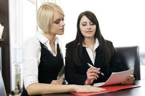 lavorare in ufficio